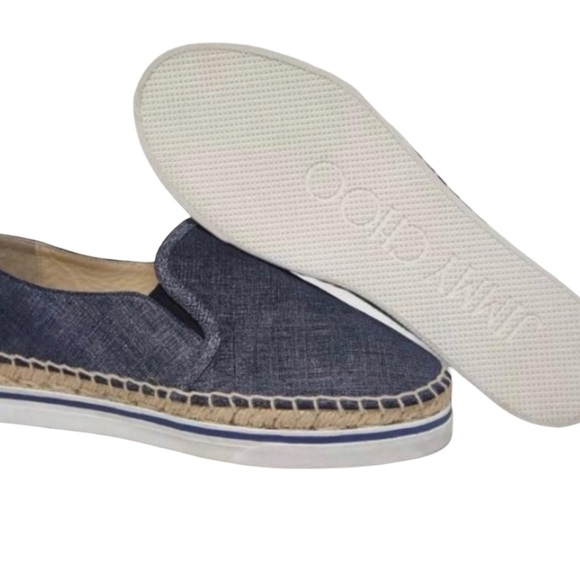 💚💚💛💛JIMMY CHOO💚💚BLUE DENIM LEATHER💛💛 - Picture 6 of 7